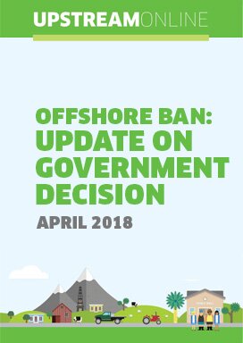 Offshore ban: update on Government decision - April 2018
