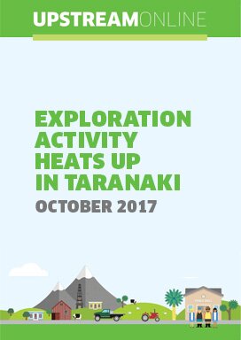 Exploration activity heats up in Taranaki - October 2017